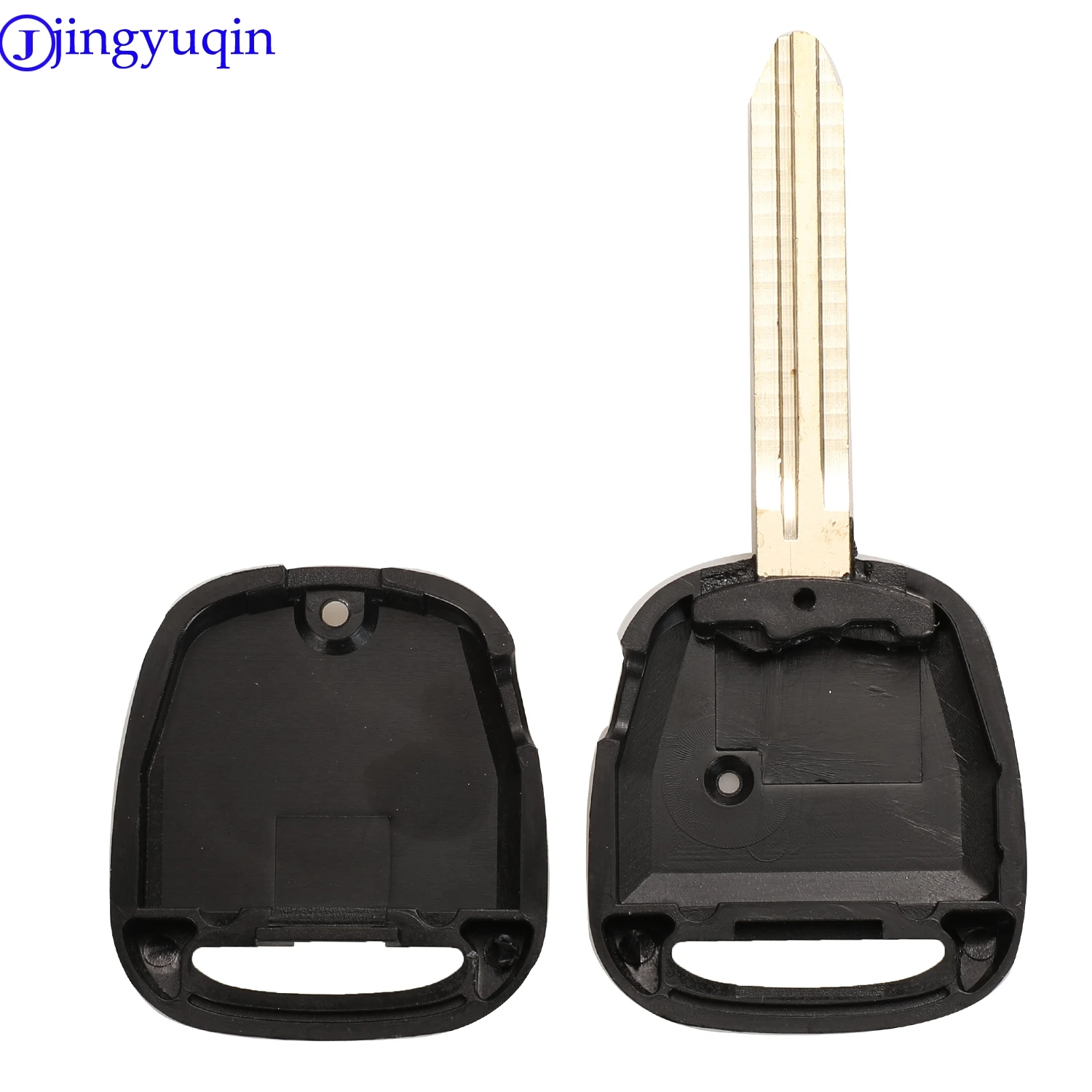 Car Key Shell 1/2 Buttons Replacement Fob Remote For Toyota Carina Estima Harrier Previa Corolla Celica