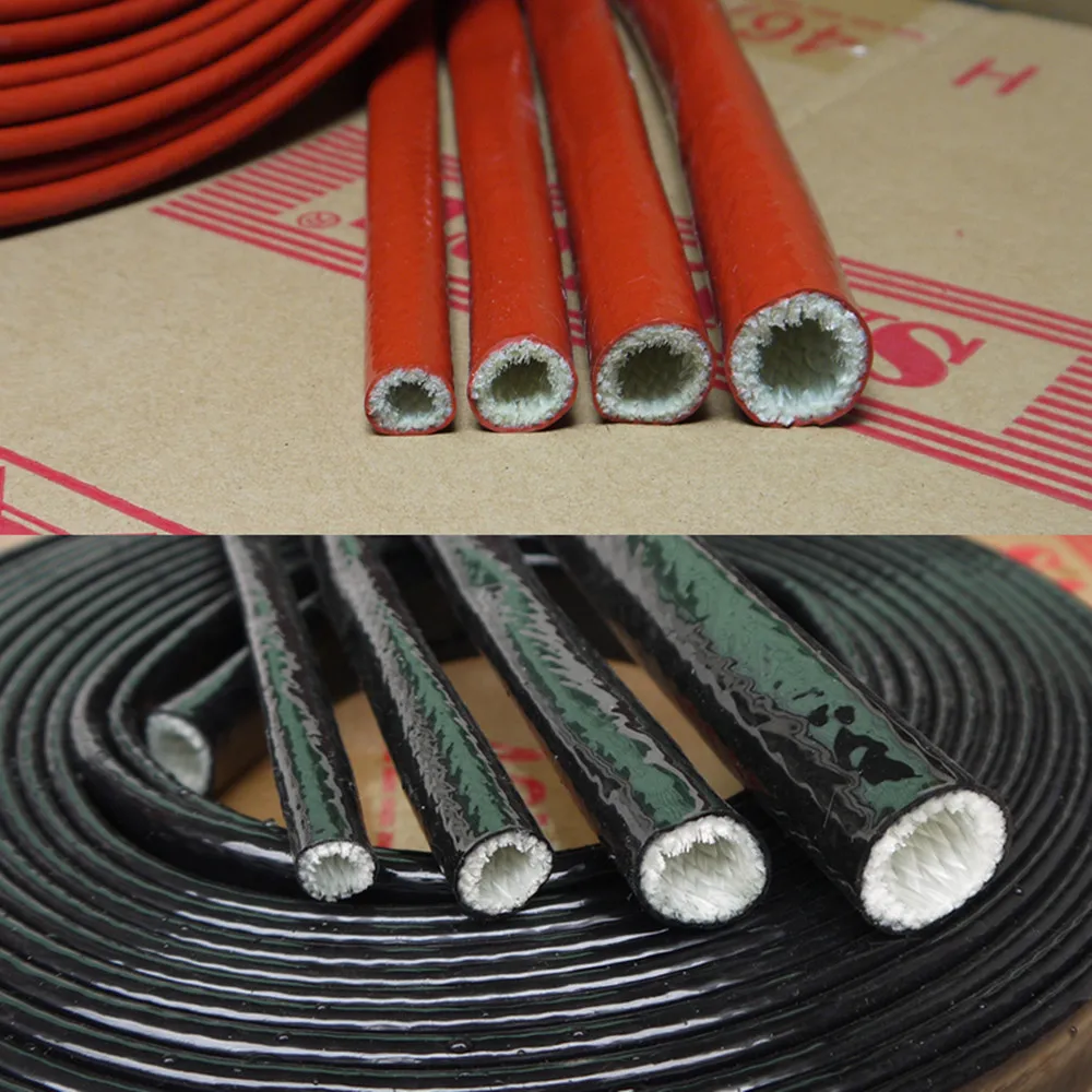 1MBlackRedHighTemperatureResistantFireRetardantCasingPipe