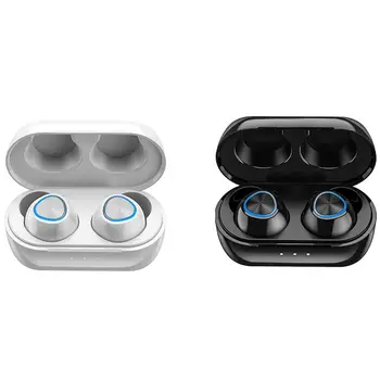 

REMAX 2Set TWS-16 3D Stereo Earbuds Wireless Bluetooth 5.0 Headset Mini in Ear Sports Earphones ,Black & White