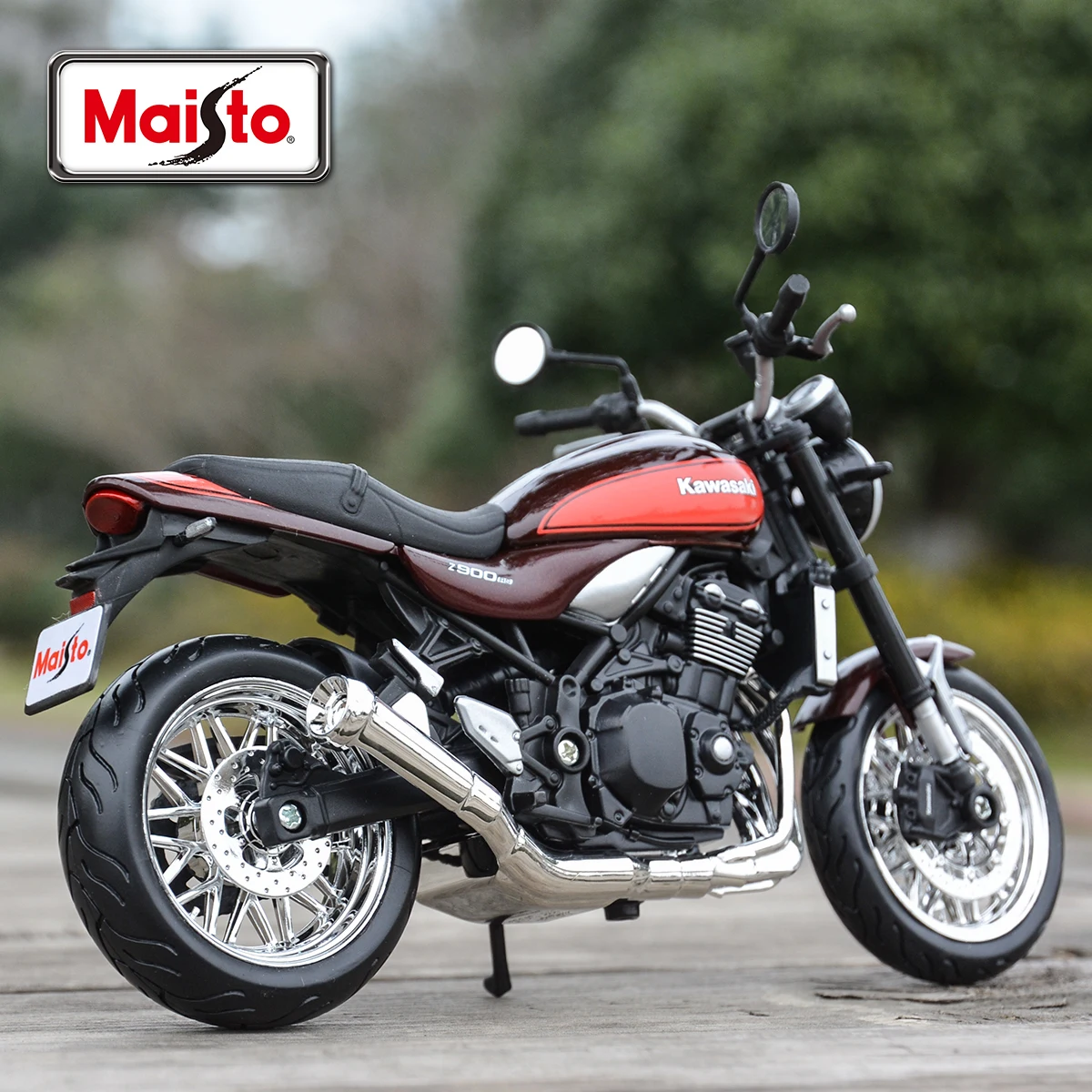 Maisto 1:12 Kawasaki Z900RS Die Cast Vehicles Collectible Hobbies Motorcycle Model Toys 3