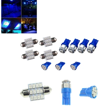 

11x Blue LED License Bulb Interior Light Package Set For Honda ACCORD 2003-2011 2010 2009 2008 2005