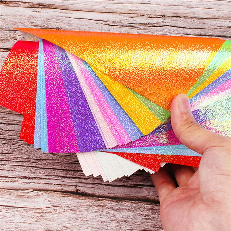 50 шт. бумажные полоски для квиллинга с цветами, красочное оригами, поделки своими руками, бумага для рукоделия, Детская полосатая бумага для