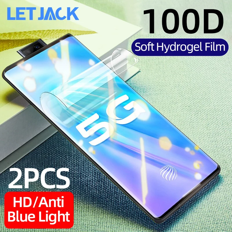 Купить 100D Full Curved Hydrogel Film for VIVO Z6 Z5X Y17 Y31 IQOO3 Pro Nex3 V15 X27 X30 X50 X60 X70 Z5i Screen Protector Not Glass  Мобильные | Стёкла и плёнки для телефонов (4001293674189)