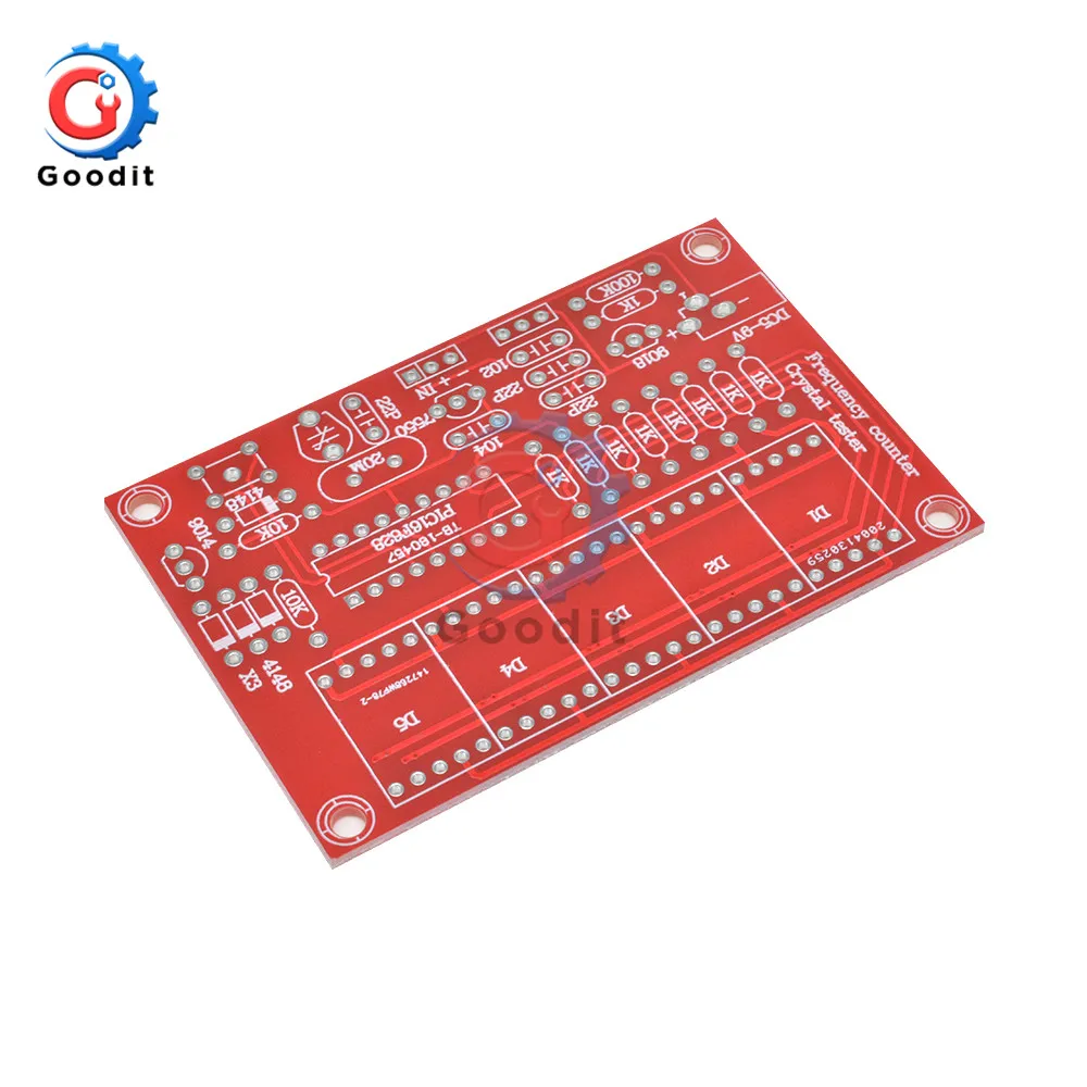 Digital LED Frequency Counter Kit 1Hz-50MHz USB 5V Crystal Oscillator Meter Tester DIY Kits Not Assembled ALI88