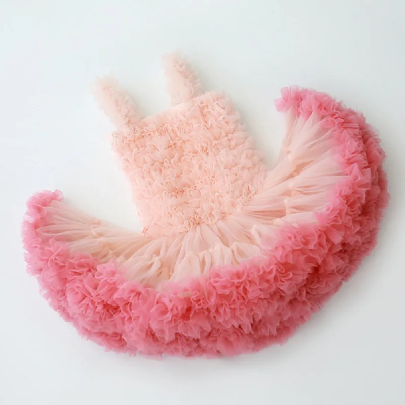 

Children's dresses girls' dresses suspenders pettiskirts children's net yarn princess skirts Christmas performances dresses