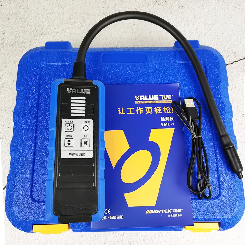 VML1 Electronic Leak Detector R410 R22 R32 Refrigerant, 47 OFF