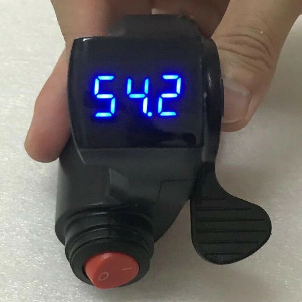 Руль дроссельная заслонка 12 V-72 V для е-байка универсальный для скутер электрический велосипед