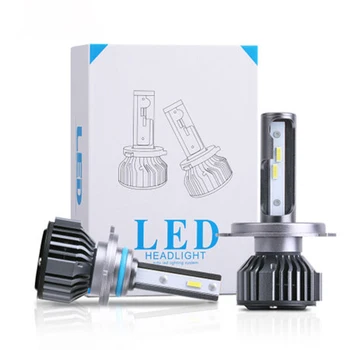 

2Pcs 5000LM F3 Car LED Headlight Bulbs Hi/Lo Powerful DOB Chip H1/H4/H7/H8/H11/9005 Headlight Lamp