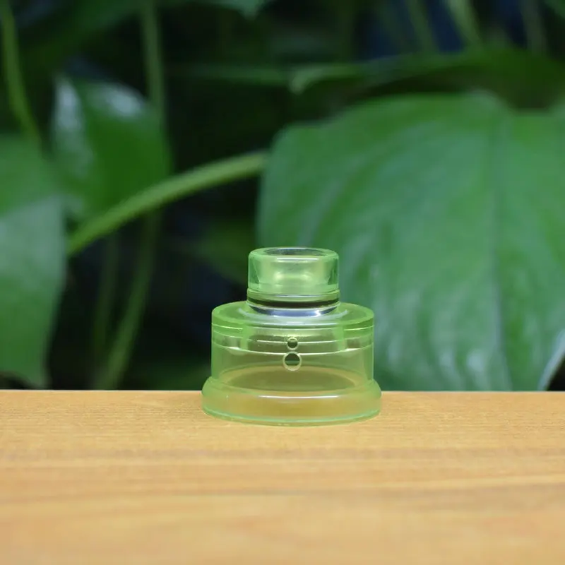 green cap set Хаку Стиль Танк YFTK Haku Venna RDA в 22 мм диаметр 510 дрифтип с 316 нержавеющая сталь - Цвет: green cap set