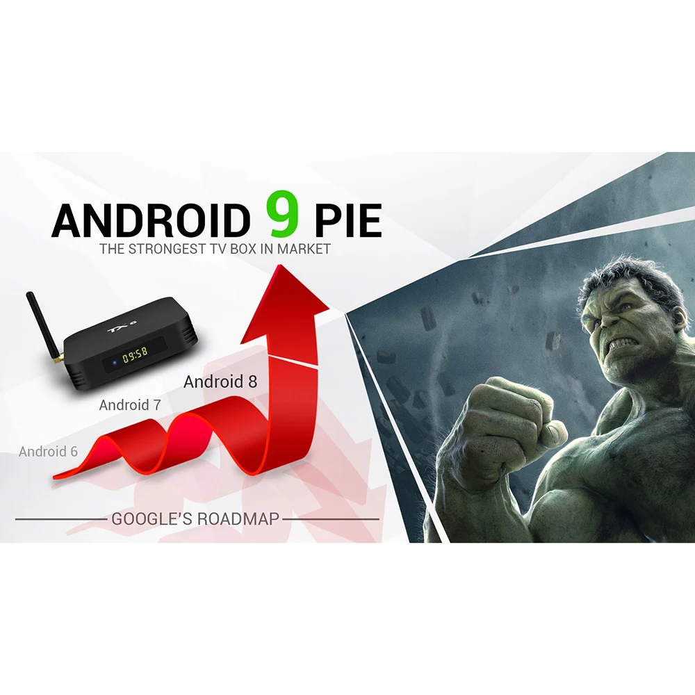 TX6 Android 9.0 TV Box Allwinner H6 Smart TV Box 4GB RAM 32GB 64GB 2.4G 5.8G Dual Wifi BT4.1 4K Med