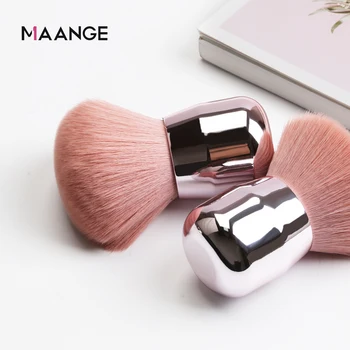 

Big Size Makeup Brushes Loose Power brush Face Blush Brush Professional Make Up Tool Plating Handle Blusher drop shipping