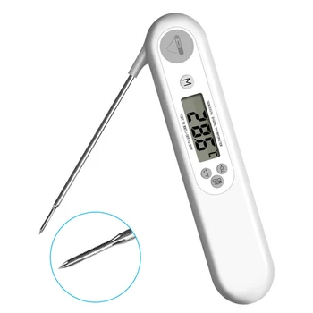 

BBQ Accessories Cooking Food With Backlight LCD Display Instant Read Home Kitchen Timing Grilling Oven Digital Meat Thermometer