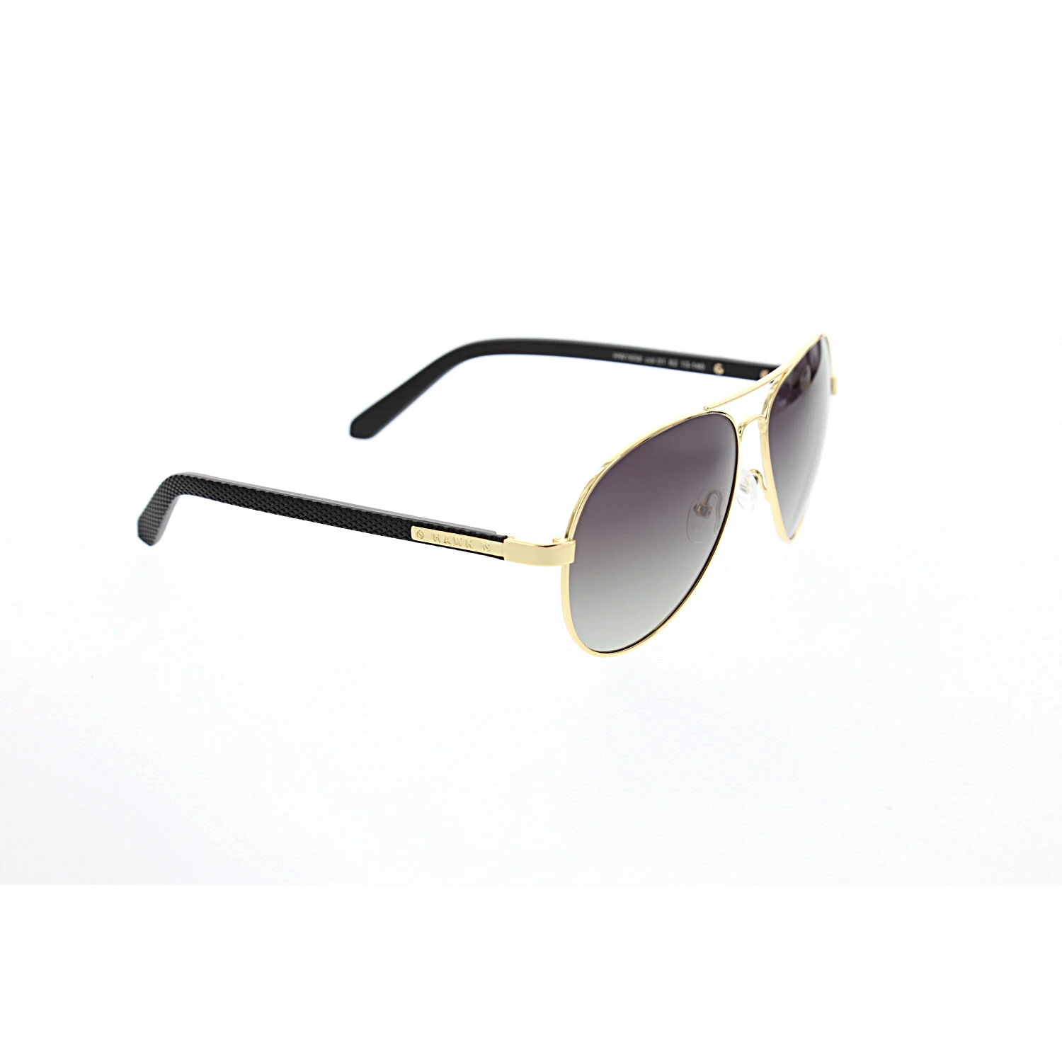 

Men's sunglasses hw 1658 01 metal gold organic drop pilot 62-13-140 hawk