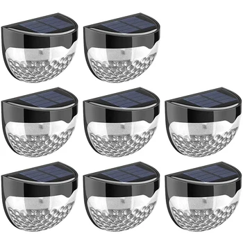 

Solar Fence Lights, Decorative Lights LED Garden Lights, Waterproof Solar Lights Wireless Outdoor Lights for Patio, Fence, Yard,