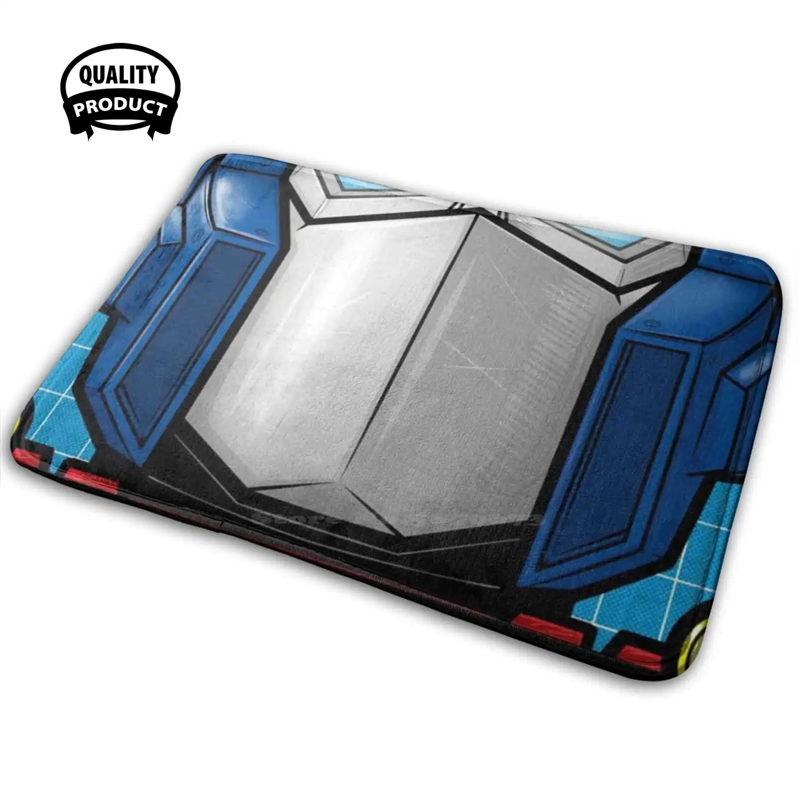 Comodo Tappetino Per Porta Tappeto Cuscino Per Tappeto Inghage Megatron Starscream Camaro 80S Autobots Cartoon 80S Cartoon Spaventator