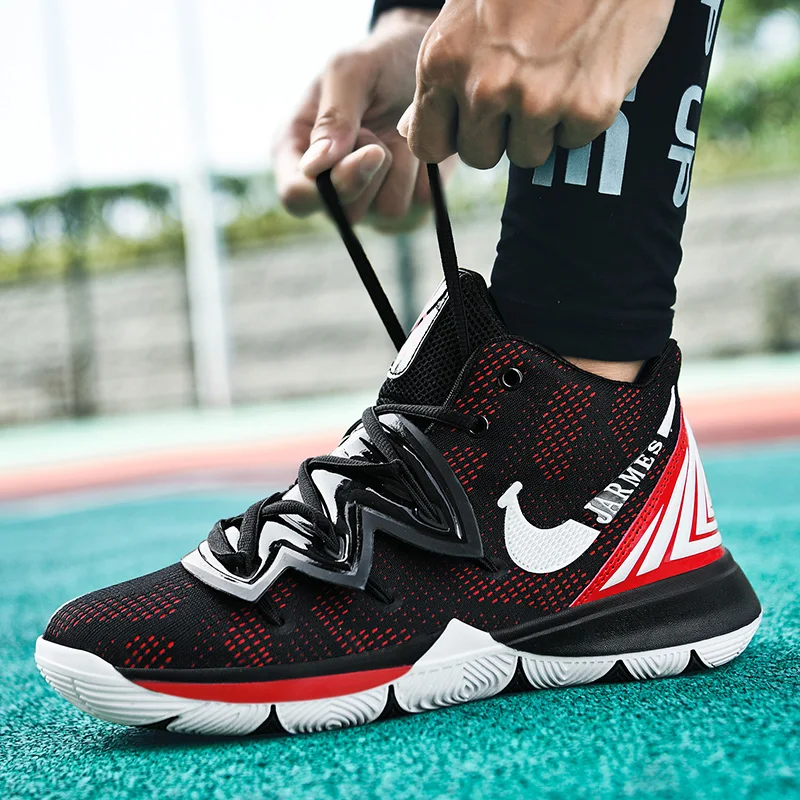 Basketball Shoes men kyrie 5 Couple lebron sneakers women bambas hombre baskets femme sports shoes No-slip jordans for men