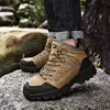 MARSON Men Boots Outdoor Hiking Sneakers Male Light Waterproof Clmbing Mountains Shoes Big Size 39-47 Non-Slip Casual Men Shoes ► Photo 2/6