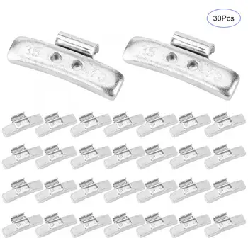 

garage tools 30pcs 35g/1.23oz P Style Wheel Weight Aluminium Alloy Clip on Balancing for Steel Wheels for auto repair