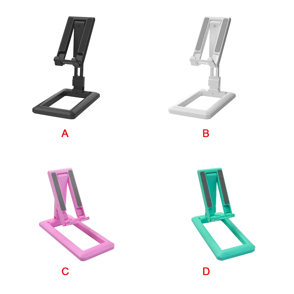 Supporto Per Telefono Supporto Per Tablet Da Tavolo Retrattile Supporto Mobile Antiscivolo In Plastica Per Home Office Pink