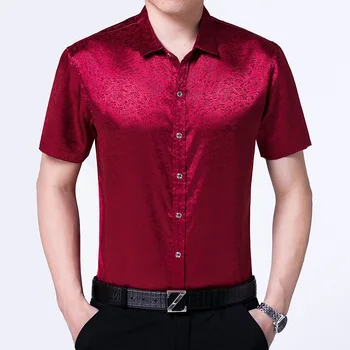 

The 2017 summer men's Short Sleeve Shirt male casual shirt easycare shirt