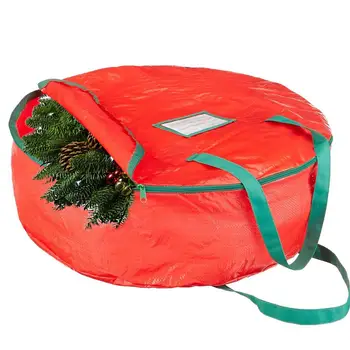 

Round Big Christmas Wreath Storage Bag Christmas Tree Storage Bag Gift Sorting Bag Toy Storage Bag