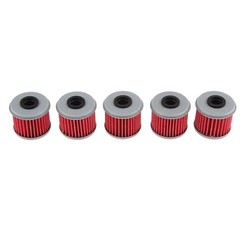 

5x Oil Filter For Honda TRX450R CRF150R CRF150RB CRF250X CRF450X CRF250R