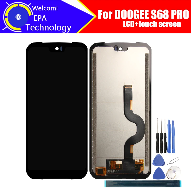 5 9 дюймов Doogee S68 PRO ЖК дисплей + сенсорный экран дигитайзер сборка 100% Оригинальный
