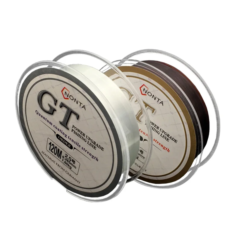 

100% Transparent Fish Line 120M Super Strong Pesca Accesor Nylon Not Fluorocarbon Tackle Non-Linen Multifilament Wedkarstwo Line