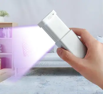 

LumiParty 4W UVC Disinfection Lamp Portable Mini Hand-held Germicidal Light Sterilizer Light