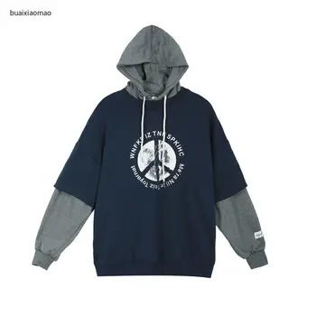 

2019 INS New Social Harajuku Female Hoodies For Girls Hooded Tops Women's Sweatshirt Long-sleeved Winter Velvet Thickening Coat