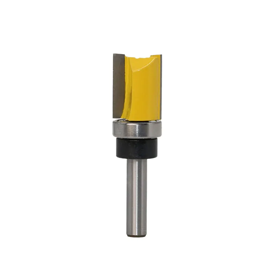 

8MM Shank Template Trim Hinge Mortising Router Bit Straight End Mill Trimmer Tenon Cutter for Woodworking Milling Cutter