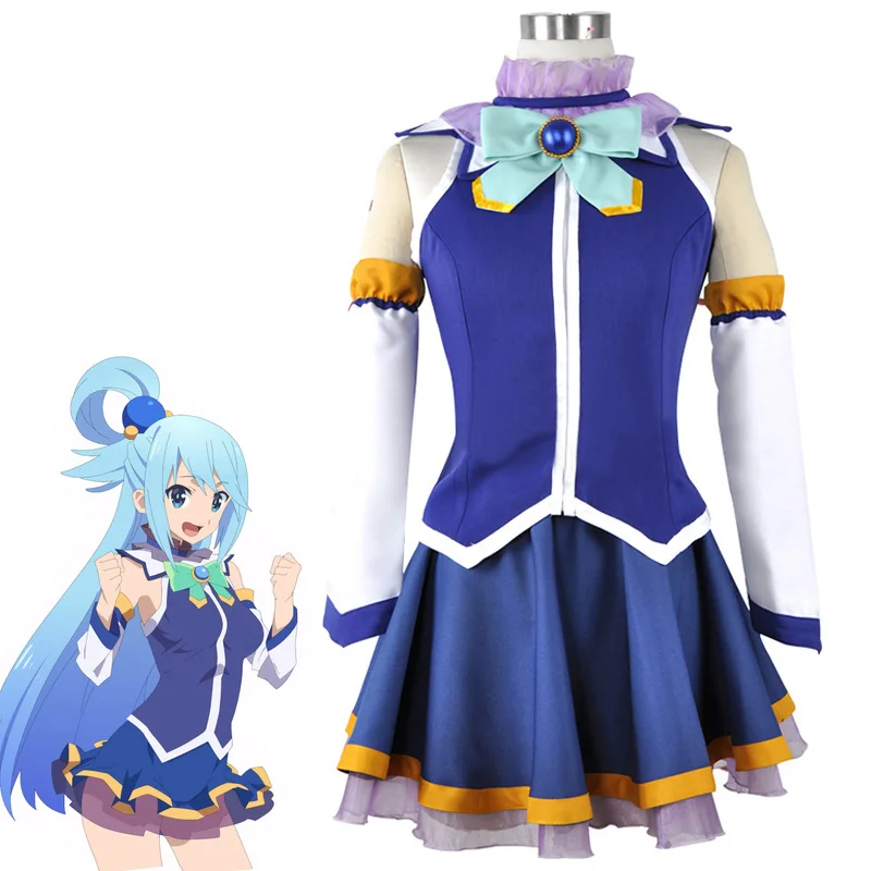 ROLECOS-Anime-Kono-Subarashii-Sekai-ni-Shukufuku-wo-Cosplay-Costumes-Aqua-Cosplay-Dress-Kazuma-Satou-Megumin (1)