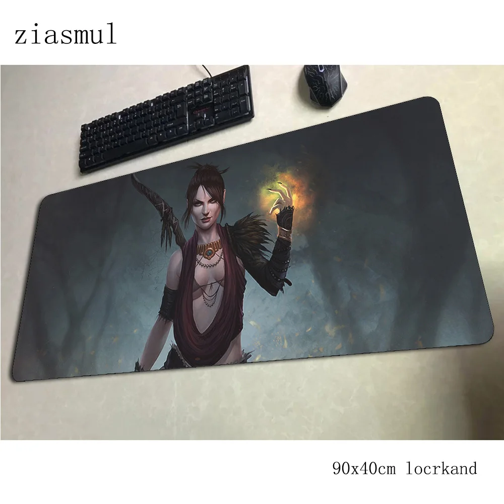 Dragon age коврик для мыши геймер 3d 90x40 см notbook коврик для мыши игровой коврик для мыши Большой HD узор Коврик для мыши ПК стол коврик для мыши - Цвет: pattern 5