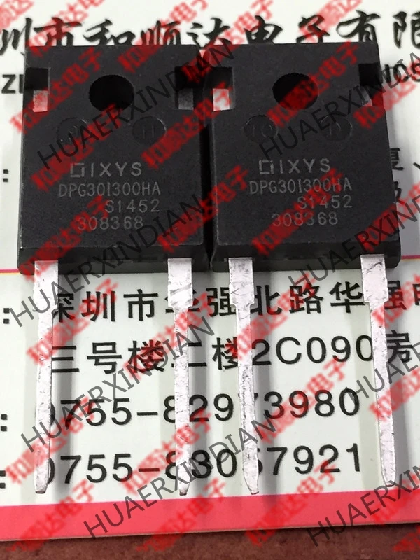 5 шт., новые оригинальные кнопки DPG30I300HA-247 300V 30A