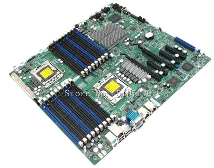 Настольная материнская плата для X8DTN+ 1366 DDR3 системная материнская плата будет протестирована перед отправкой