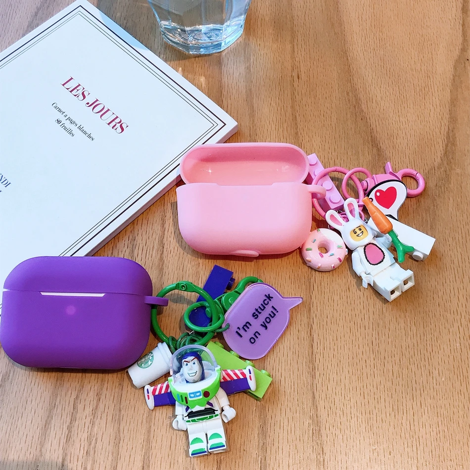 Чехол для Airpods Pro, Роскошная подвеска в виде истории игрушек, чехол для наушников с Bluetooth, чехол для AirPods 2, силиконовый чехол, противоударный чехол