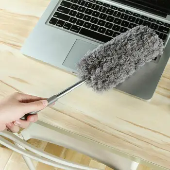 

Adjustable Microfiber Duster Brush Stretch Extend Feather Duster Anti Dusting Brush Home Air-condition Car Furniture Cleaning