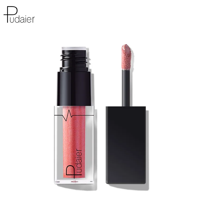 

Cross-border supply Pudaier lip gloss Wish explosions lasting color does not fade not stained glass lipstick Pearl lip gloss