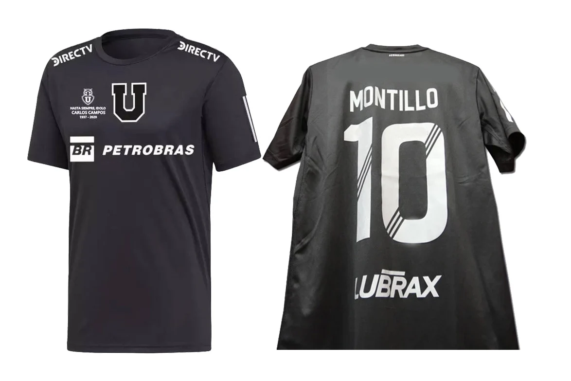 2020-21 Chile Universidad de Home/Away Football Shirt Short Sleeve Men's T-Shirt 