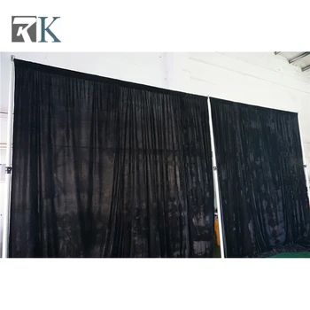 

Heavy duty pole adjustable pipe and drape backdrop event decor room divider