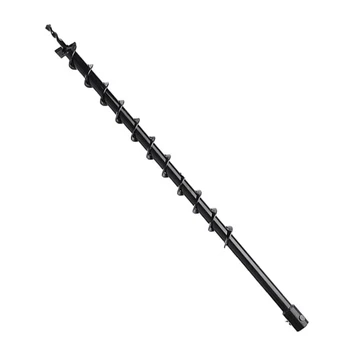 

40mm X 800mm Earth Auger Steel Drill Bit Hight Quality Fence Borer For Petrol Post Hole Digger Garden Protable Tool Kaarifirefly
