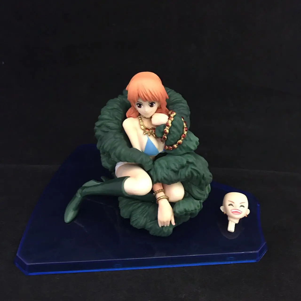 One Piece/One Piece Straw Hat Mission Nami Blue Warpaint And 20 Anniversary Ver. Boxed Garage Kit