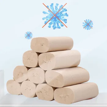 

In stock 14 pcs 3 Layer Toilet Tissue Home Bath Toilet Roll Paper Silky Smooth Soft Toilet Paper Skin-friendly Paper Towels New