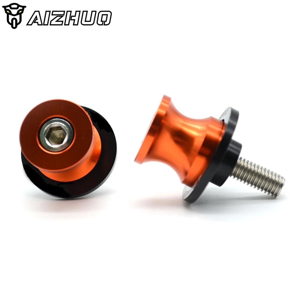 10MM ORANGE МОТОЦИКЛ маятник Катушки слайдер задний маятник для KTM 790 Adventure/R ADV 790DUKE 790- DUKE790 790 Adventure - Цвет: 10MM ORANGE