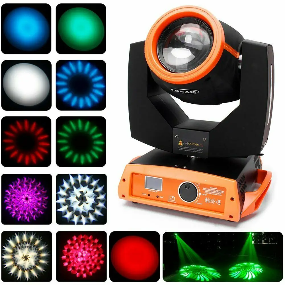 7R Zoom 230 Вт движущийся луч Sharpy диско ленточсветильник свет RGBW DMX512 16CH 8 Prism 17 Gobo dj