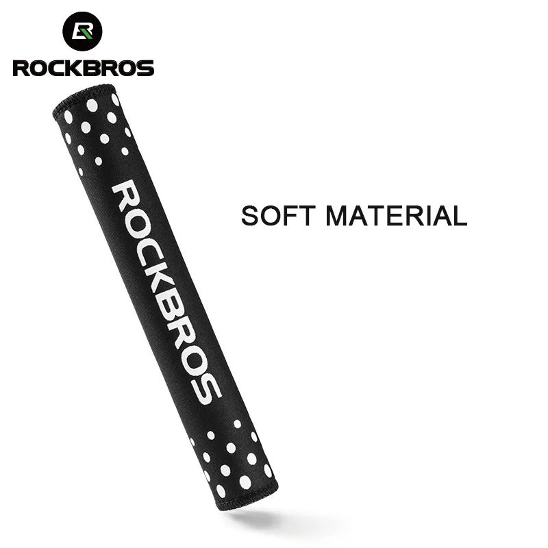 Flash Deal ROCKBROS Outdoor Bike Cycling Bicycle Frame Chain Care Cover Chainstay Posted Prot Protector Guard Pad Bike Accessories Black 1