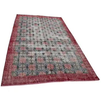 

153x238 Cm Red Handmade Bohemian Rug-5x8 Ft