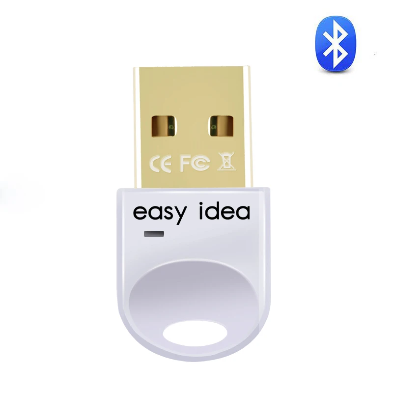 EDR white Bluetooth адаптер USB ключ Bluetooth 4,0 музыкальный приемник для ПК компьютера беспроводной Blutooth мини Bluetooth передатчик адаптер - Цвет: EDR white