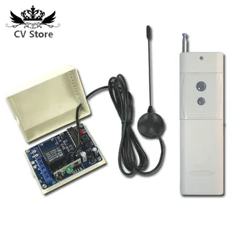 

3000M DC12V 10A 1CH 315/433MHz RF Wireless Remote Control Power Switch Radio Controller Transmitter Receiver With Antenna