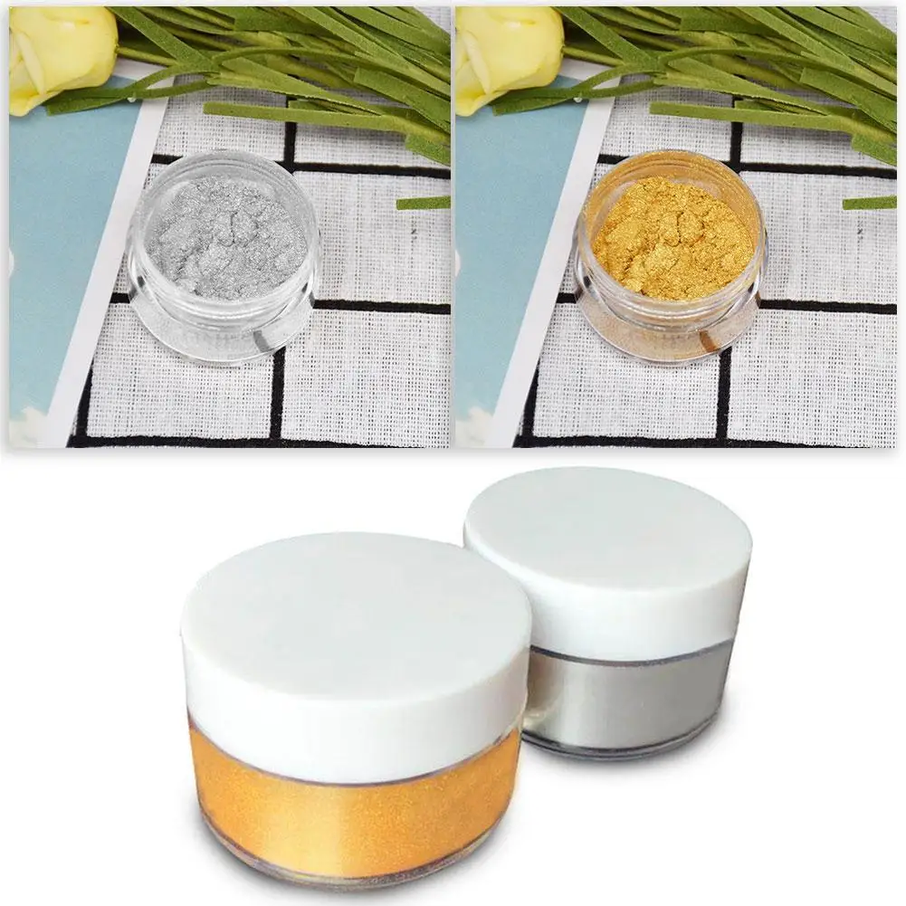 Украшение для выпечки съедобный глянцевый порошок цветное украшение еды на день